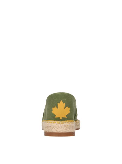 Espadrillas in tessuto DSQUARED2 | ESM0009 00305357 7108VERDE